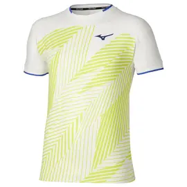 Футболка Mizuno Stargazer Shadow Graphic White/Yellow