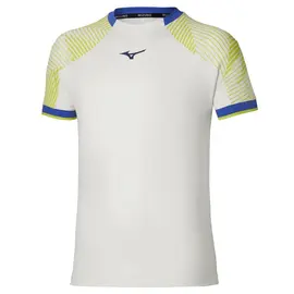 Футболка Mizuno Stargazer Shadow White/Yellow