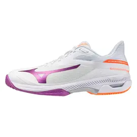 Теннисные кроссовки Mizuno Wave Exceed Court W AC White/Dahlia/Lava Orange