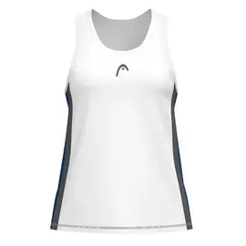 Юниорский топ Head Club 25 Girls Royal/White