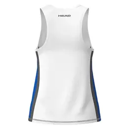 Юниорский топ Head Club 25 Girls Royal/White