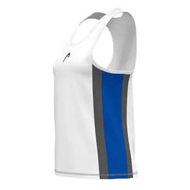 Юниорский топ Head Club 25 Girls Royal/White