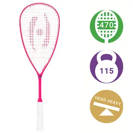 Ракетка для сквоша Harrow Meta 115 Pink (2026)