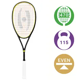 Ракетка для сквоша Harrow Sonic 115 Black/Yellow (2026)