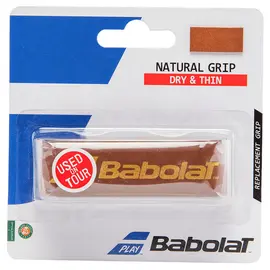 Намотка из натуральной кожи Babolat Natural Grip Коричневая
