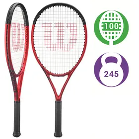 Детская теннисная ракетка Wilson Clash 26 V2.0