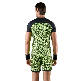 Мужская теннисная футболка HYDROGEN PANTHER TECH TEE Yellow/Black