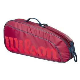 Юниорская теннисная сумка Wilson Junior 3 Red