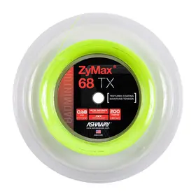 Бадминтонная струна Ashaway ZyMax 68 TX Yellow 0.68 200 метров