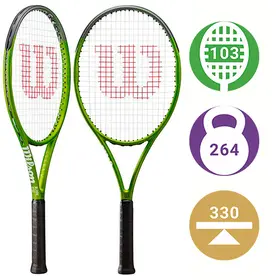 Теннисная ракетка Wilson Blade Feel 103 Dark Green