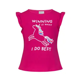 Топ для девочек Head Tennis Tank Mulberry
