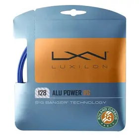Теннисная струна Luxilon Alu Power Roland Garros Blue 1.28 12 метров