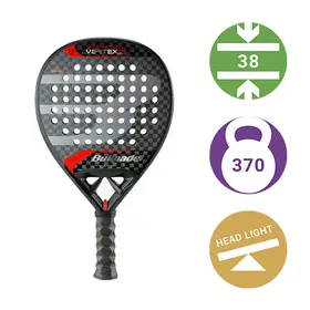 Ракетка для падел Bullpadel VERTEX 04 HYBRID Black/Grey