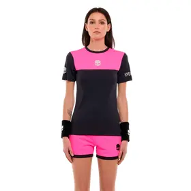 Женская футболка Hydrogen Block Color Tech Blue Navy/Fluo Fuchsia
