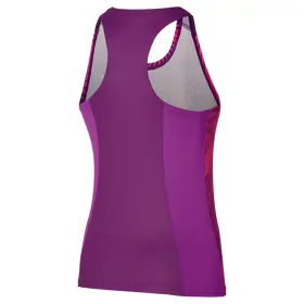 Топ Mizuno Charge Printed Tank Purple Magic