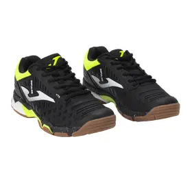 Кроссовки для сквоша Joma V.IMPULSE 2401 Black/Lemon Fluor