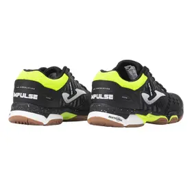 Кроссовки для сквоша Joma V.IMPULSE 2401 Black/Lemon Fluor