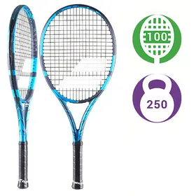 Детская теннисная ракетка Babolat Pure Drive Junior 26 Blue (без чехла)