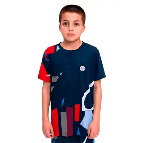 Футболка для мальчиков Bidi Badu New York 2024 Dark Blue/Red/Blue