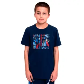 Футболка для мальчиков Bidi Badu New York 2024 Chill Dark Blue/Red/Blue
