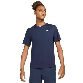 Футболка Nike Court Dri-Fit Victory Crew Obsidian/White