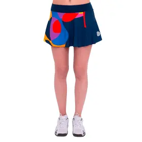 Юбка женская Bidi Badu Twiggy Wavy Printed Dark Blue/Mix