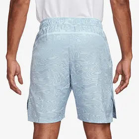 Шорты Nike Court Dri-Fit Victory 9in Printed Glacier Blue/Black