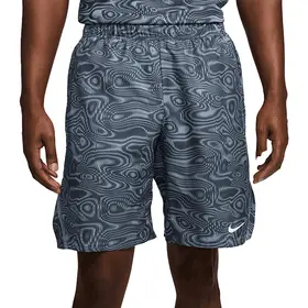 Шорты Nike Court Dri-Fit Victory 9in Printed Ashen Slate/Thunder Blue/White
