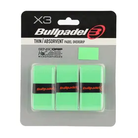 Намотки Bullpadel Thin/Absorvent Green 3 штуки