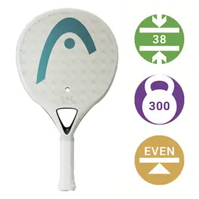 Ракетка для падел Head One Ultralight White