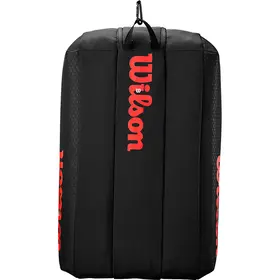 Сумка Wilson Clash V3 Super Tour 15PK Black/Infrared