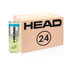 Мячи для падел Head Padel Pro+ 72 мяча (24 x 3)