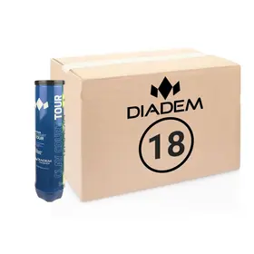 Теннисные мячи Diadem Tour Premier Clay Court 72 мяча (18 x 4)
