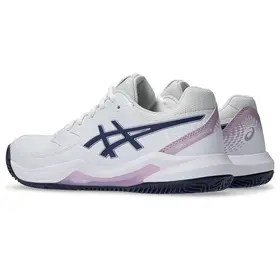 Теннисные кроссовки Asics Gel-Dedicate 8 Clay White/Indigo Fog