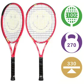 Теннисная ракетка Prince Beast Power 270 грамм Smiley Edition Pink