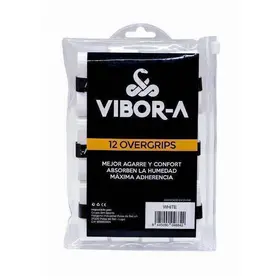 Намотки для падел VIBOR-A White 12 штук