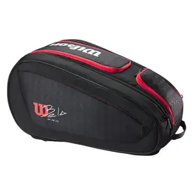 Сумка для падел Wilson Bela Super Tour Black/Red