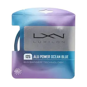 Теннисная струна Luxilon Alu Power Ocean Blue 1.25 12 метров​