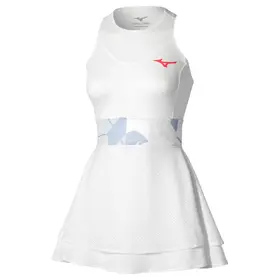 Платье Mizuno Daybreakers Dress White/Icelandic Blue