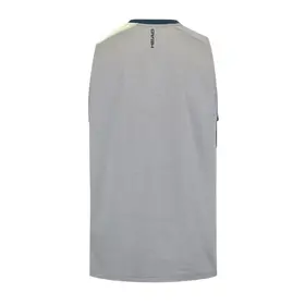 Майка Head Padel Tank Grey/Lime