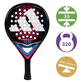 Ракетка для падел Adidas Arrow Hit Junior 3.5 Black/Pink (2026)