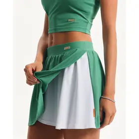 Юбка-шорты Raqueta Spotlight Refreshing Green/White