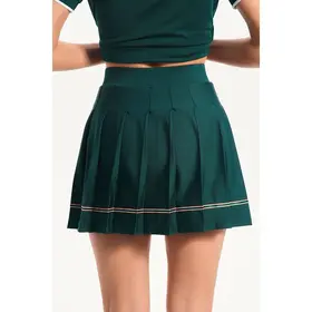 Юбка плиссе Raqueta High-grade Deep Green