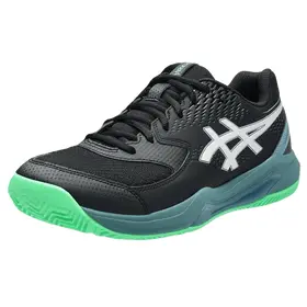 Кроссовки для падел Asics Gel-Dedicate 8 Black/Vital Green