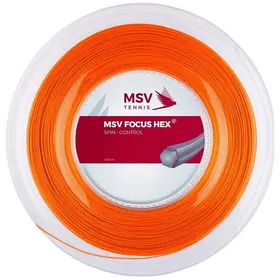 Теннисная струна MSV Focus-Hex Orange 1.27 200 метров