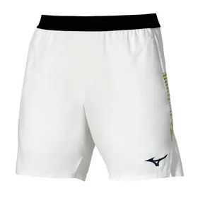 Шорты Mizuno Stragazer 7" White/Yellow