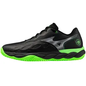 Кроссовки Mizuno Wave Enforce Court Padel Black/Foliage Green