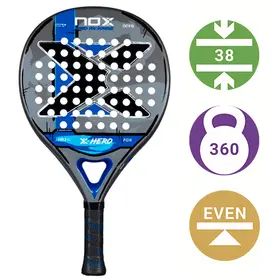 Ракетка для падел Nox X-Hero Blue (2026)