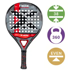 Ракетка для падел Nox X-Hero Red (2026)