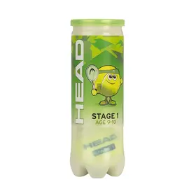 Теннисные мячи Head Stage 1 Green 3 мяча